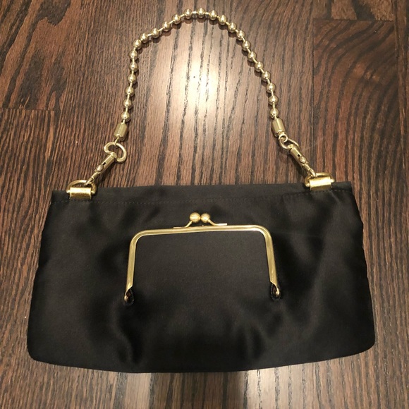 Coach clutch with gold chain - Picture 5 of 5